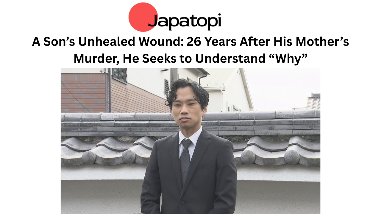 A Son’s Unhealed Wound: 26 Years After His Mother’s Murder, He Seeks to Understand “Why”
