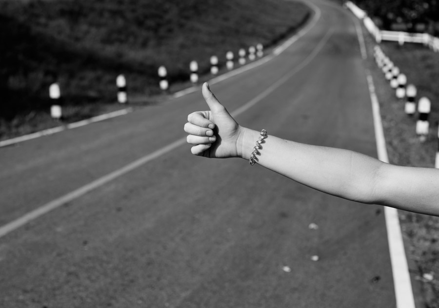 The Charming Hitchhiker: A Story of Trust Betrayed by Alleged Theft