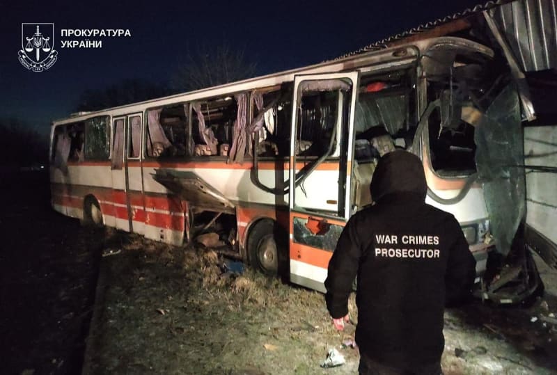 Twelve Killed as Drone Hits Bus at Ukrainian Coal Mine; Moscow Pressures Fronts Beyond Claimed Pause on Kyiv
