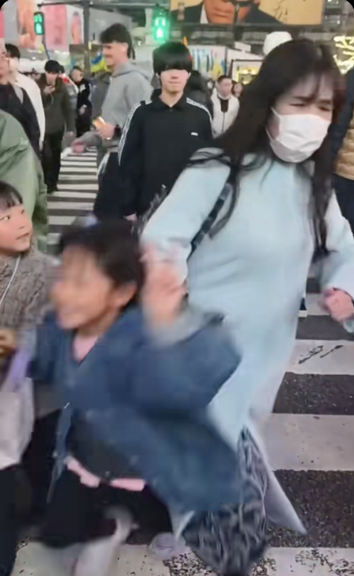 Viral 11-Second Shibuya Clip Sparks Debate: Was Elbow Contact With Taiwanese Girl Intentional or an Accident?