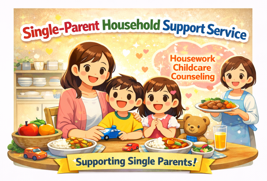 Japan’s Single-Parent Daily Life Support Program: Practical Home Help with Childcare, Meals, and More