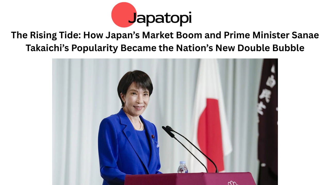 The Rising Tide: How Japan’s Market Boom and Prime Minister Sanae Takaichi’s Popularity Became the Nation’s New Double Bubble