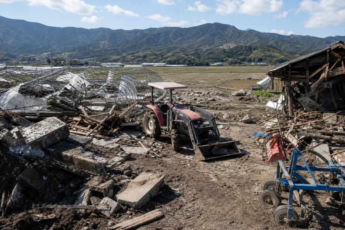 Yatsushiro City Agricultural Machinery and Facility Restoration Support Program (2026 Kumamoto Earthquake)